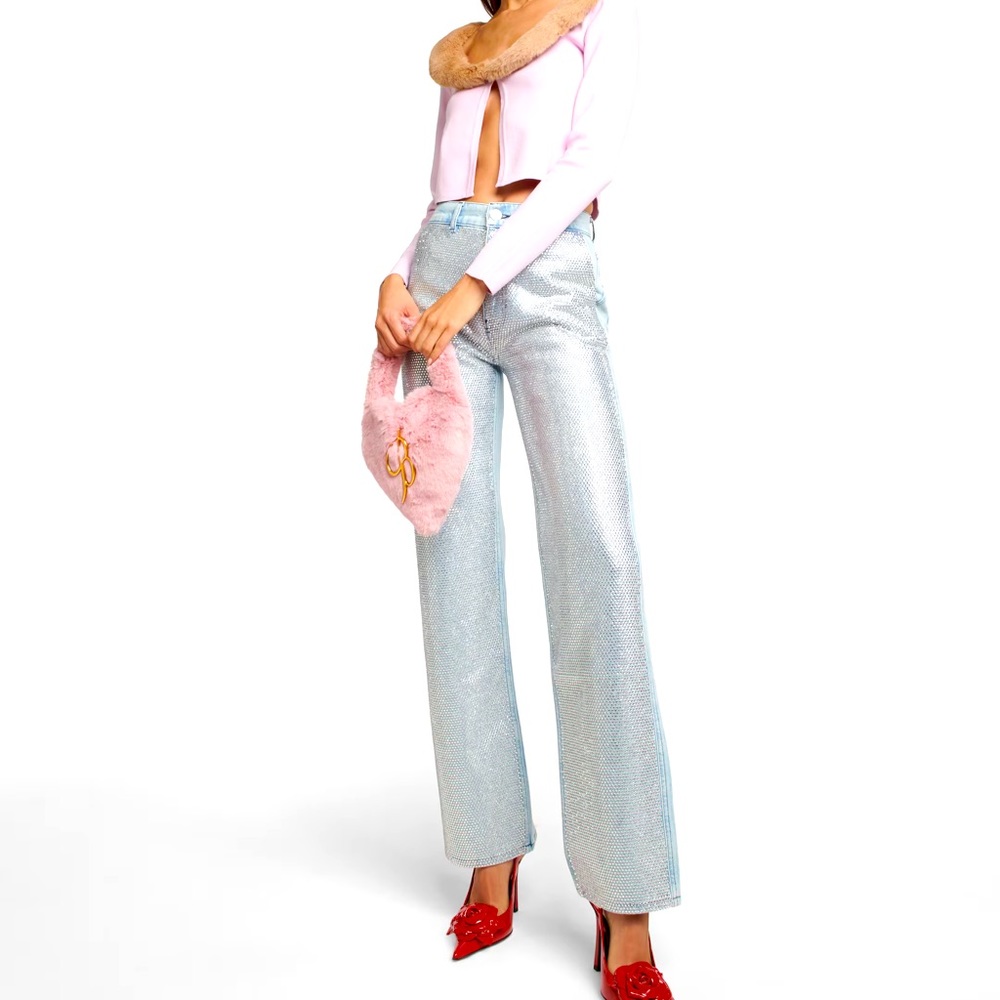 Frame Le Jean with Rhinestones